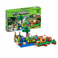 MY WORLD Block-Building Diorama Set