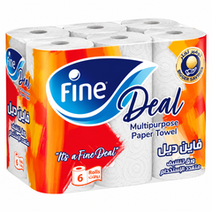 Fine Kitchen Roll 6 Rolls | F0003313
