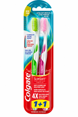 Colgate Slim Soft Advanced Toothbrush 1+1 | 300203671
