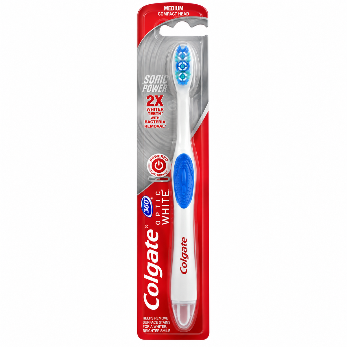 Colgate 360 Optic White Medium Toothbrush | 30042751