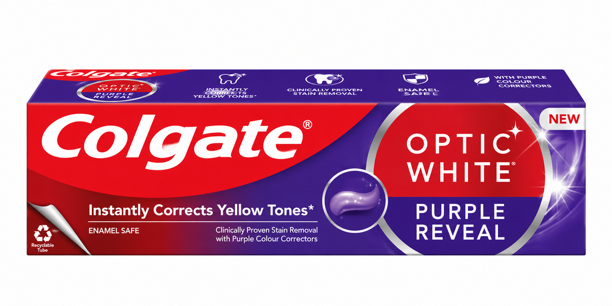 Colgate Optic White Purple Toothpaste 75ml | 30043447