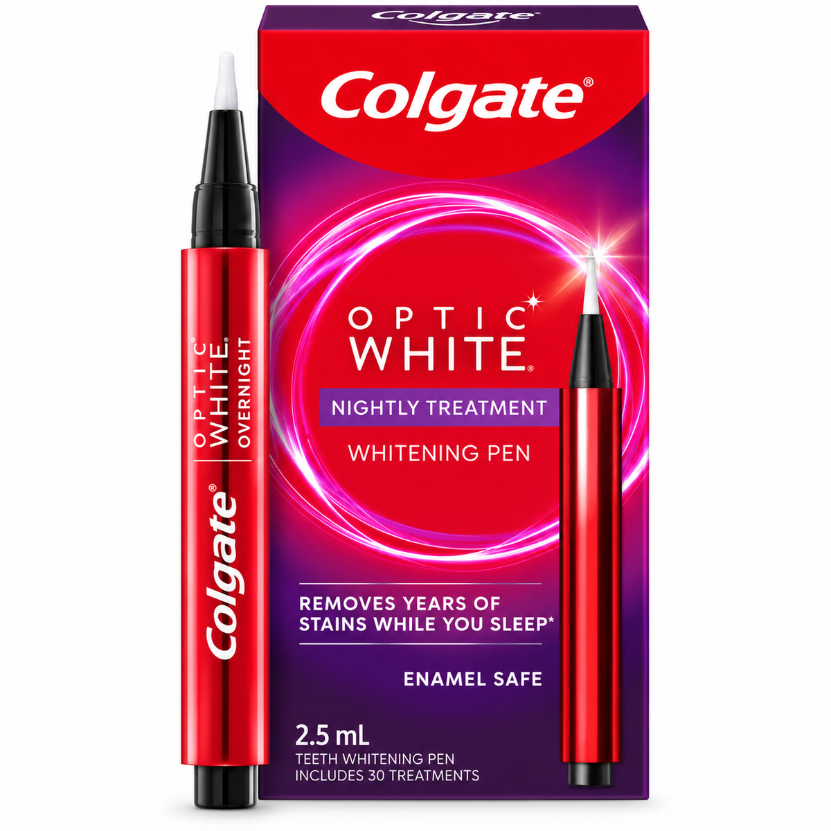 Colgate Optic White Overnight Whitening Pen 2.5ml | 30043490