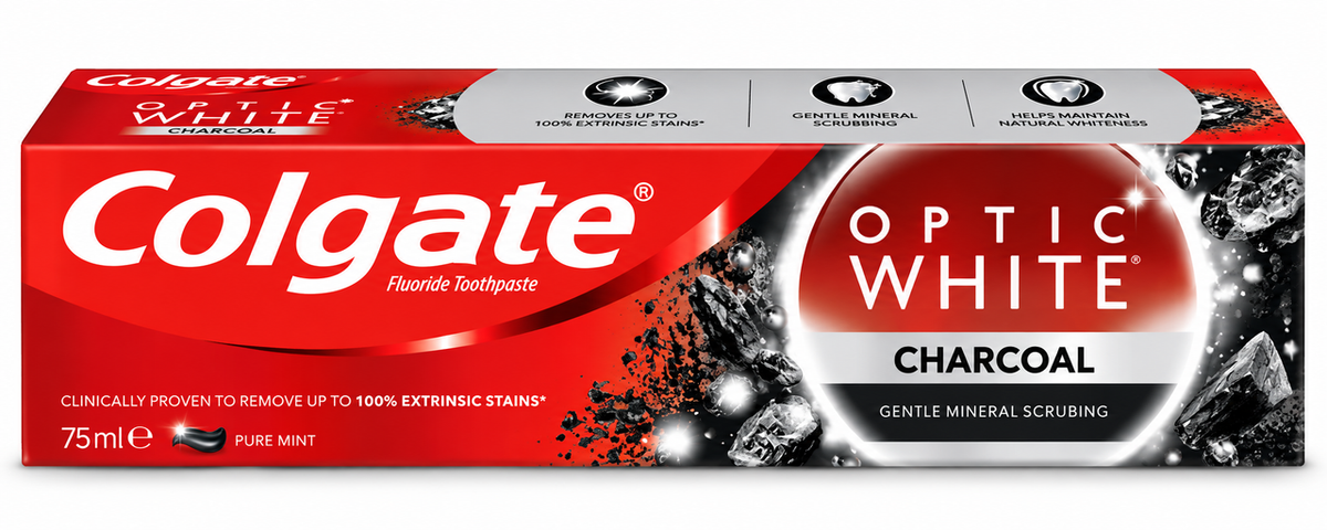 Colgate Optic White Charcoal Toothpaste 75ml | 30043449