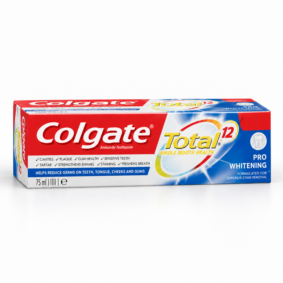 Colgate Total 12-19 Pro White Toothpaste 75ml | 30030735