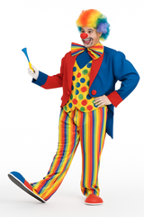 Clown Costume (Jacket, Vest, Pants & Bow Tie) | LW-020