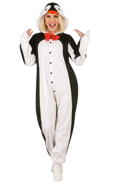 Penguin Costume for Girls Black & White | 091357