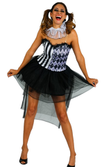 Circus Clown Costume (Dress & Neck Ruffle) | 093307