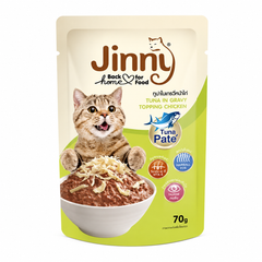 Jinny Tuna Mousse in Gravy Cat Food 70g