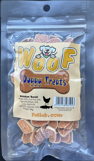 Woof Doggy Treats - 100g