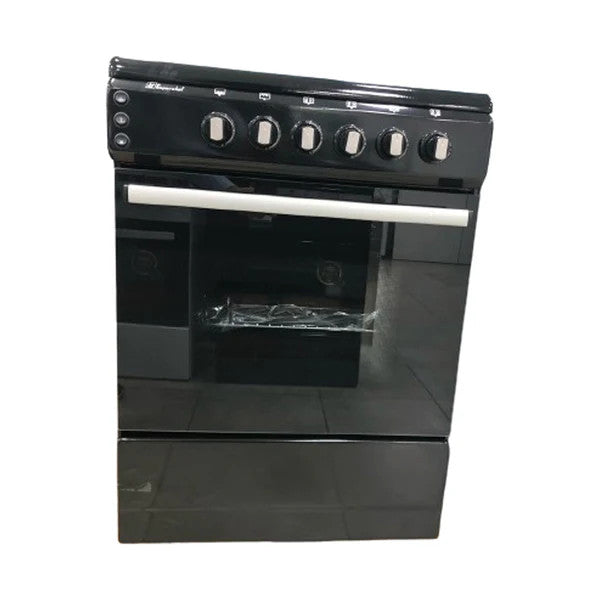 SUPER CHEF Cooker 60 Cm 4 Burners Black | DCW-631 PLUS BLK