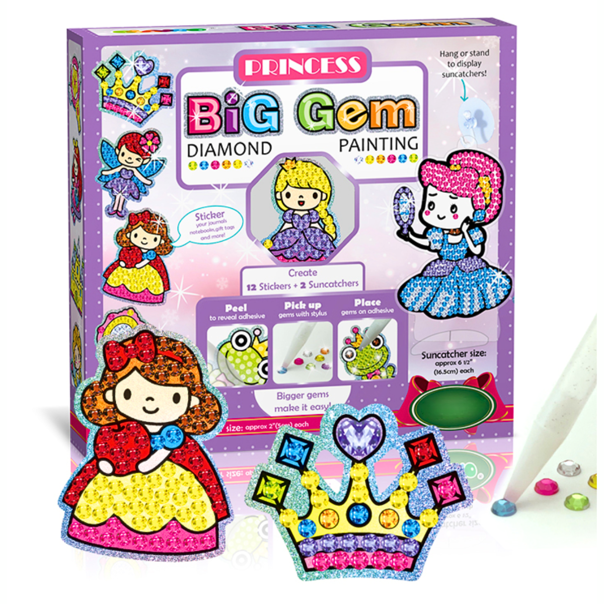 Princess Big Gem Diamond Painting | 9074E