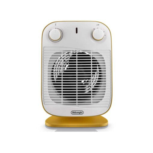 Delonghi Vertical Edge Fan Heater Yellow | DHF-HFS50B20.YE