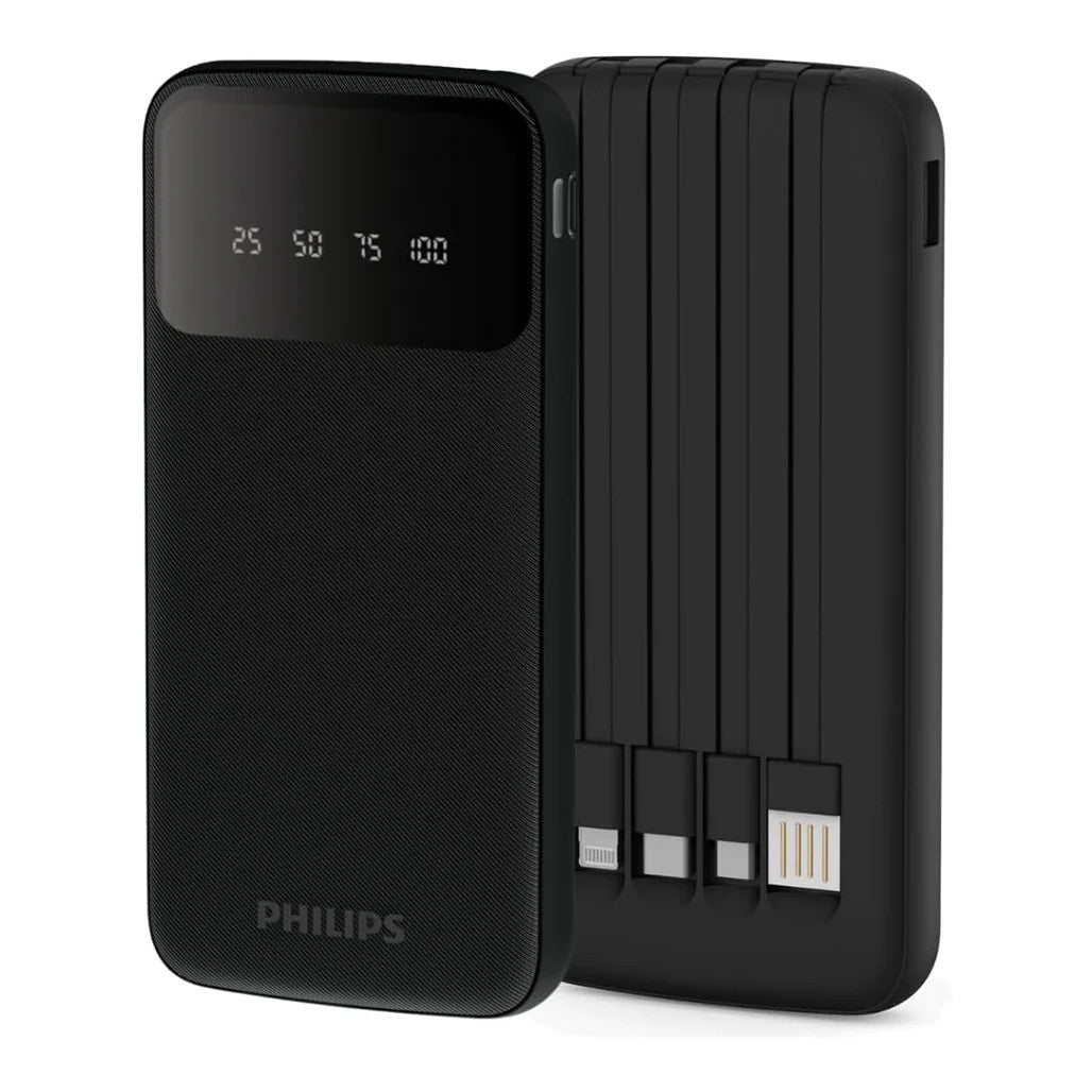 Philips Power Bank 10,000mAh - Black | DLP7710NB/70