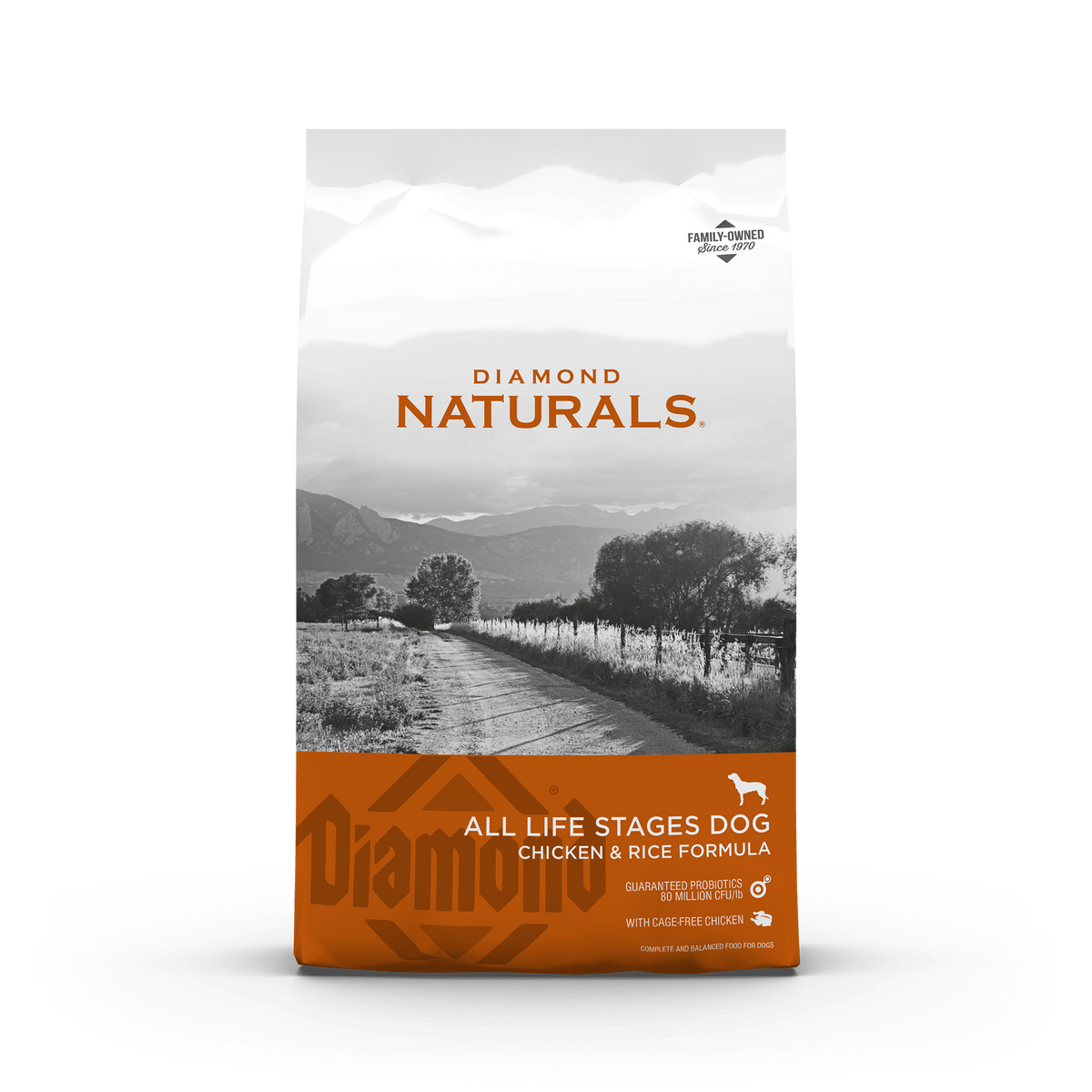 Diamond Naturals All Life Stages Chicken Dry Dog Food 15kg