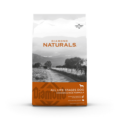 Diamond Naturals All Life Stages Chicken Dry Dog Food 15kg