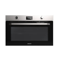 SUPER CHEF Oven 90 Cm Gas Gas + Fan Inox | DO-90 GGF INX