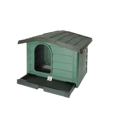 Camon Large Green Dog Kennel - 110 × 94 × 77 cm | C188/2