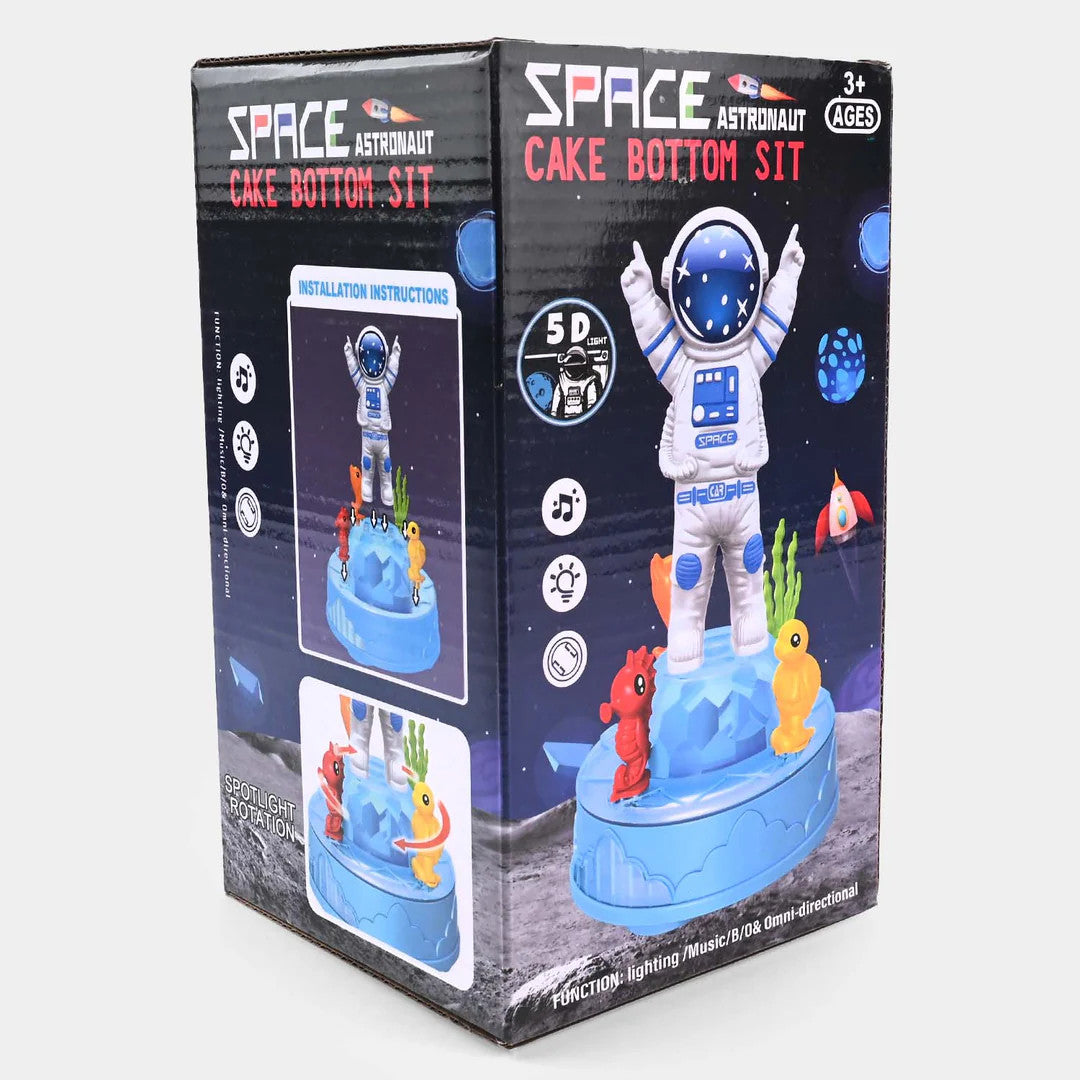 Astronaut Rotating Gear Light & Music Toy | NR617-85