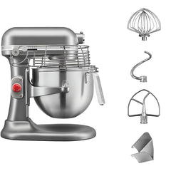 KitchenAid 6.9L Professional Bowl Lift Stand Mixer - Silver | 5KSM7990XESL