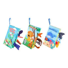 Animal Tail Sensory Cloth Book | HF-A001-K