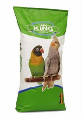 King Essential Karawan Mix Bird Food - 20KG Bag for Parrots, Cockatiels & Lovebirds