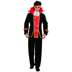Men’s Red & Black Vampire Costume | 093289