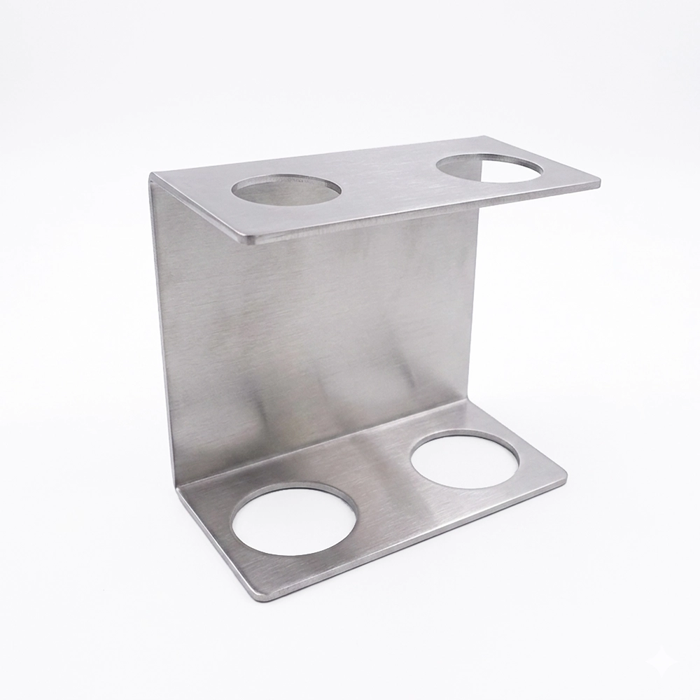 Salma Wall Mounted Double Stainless Steel Bracket