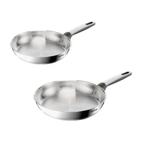 Tefal Emotion+ Set 2 Frypans 24/28 Stainless Steel