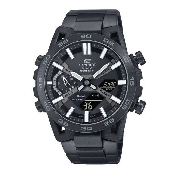 Casio Edifice SOSPENSIONE Men Connected Solar Watch - Black | ECB-2000DC-1BDF