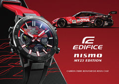 Casio Edifice NISMO MY23 Men Connected Solar Watch - Black Red | ECB-2000NIS-1ADR