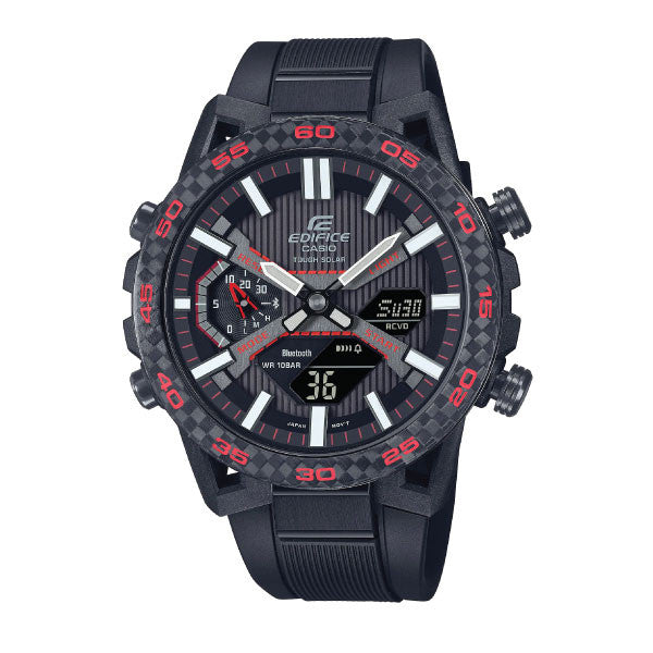 Casio Edifice SOSPENSIONE Men Connected Solar Watch - Black | ECB-2000PB-1ADF