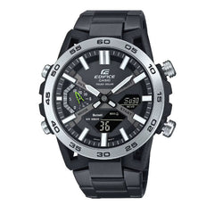 Casio Edifice SOSPENSIONE Men Connected Solar Watch - Black Silver | ECB-2000DD-1ADF