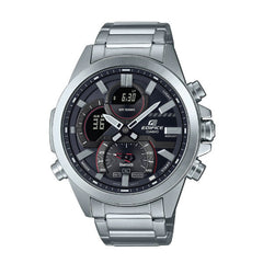 Casio Edifice Men Connected Analog-Digital Watch - Silver Black | ECB-30D-1ADF