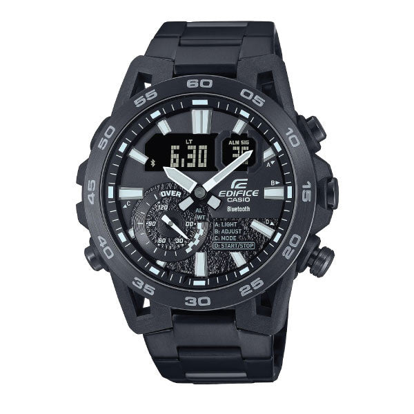Casio Edifice SOSPENSIONE Men Connected Watch - Black | ECB-40BK-1ADF