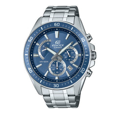Casio Edifice Men Chronograph Watch - Blue Silver | EFR-552D-2AVUDF