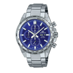 Casio Edifice Men Chronograph Watch - Silver Blue | EFR-574D-2AVUDF