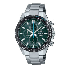 Casio Edifice Men Chronograph Watch - Silver Green | EFR-574DB-3AVUDF