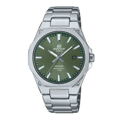 Casio Edifice Men Analog Watch - Green Silver | EFR-S108D-3AVUDF