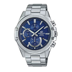 Casio Edifice SLIM Men Chronograph Watch - Blue Silver | EFR-S567D-2AVUDF