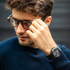 Casio Edifice Men Solar Chronograph Watch - Black | EFS-S650DC-1ADF