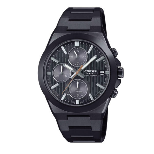 Casio Edifice Men Solar Chronograph Watch - Black | EFS-S650DC-1ADF