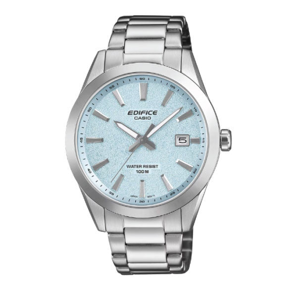 Casio Edifice Men Analog Watch - Blue Silver | EFV-160D-2BVDF