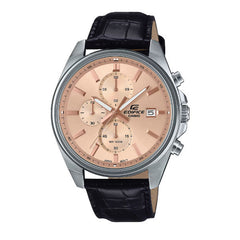 Casio Edifice Men Chronograph Watch - Black Rose Gold | EFV-610EL-5AUDF