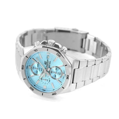 Casio Edifice Men Chronograph Watch - Silver Blue | EFV-640D-2BVUDF