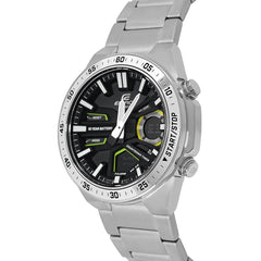 Casio Edifice Men Analog-Digital Watch - Silver Black | EFV-C110D-1A3VDF