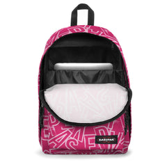 Eastpak Out Of Office 27L Laptop Backpack – EP Letters Pink | EK7672O2