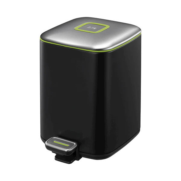 EKO Regent Step Bin 6L Black | EKO05600660001