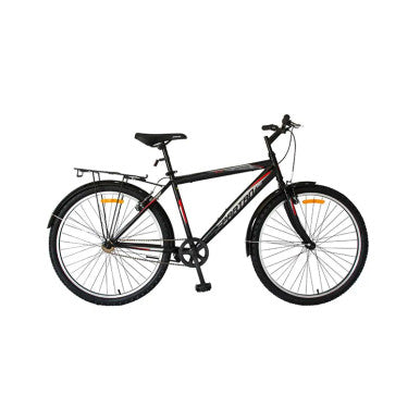 Spartan 24" Commuter Steel Bicycle – Black | 3061