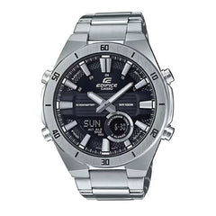 Casio Edifice Men Analog-Digital Watch - Silver Black | ERA-110D-1AVDF
