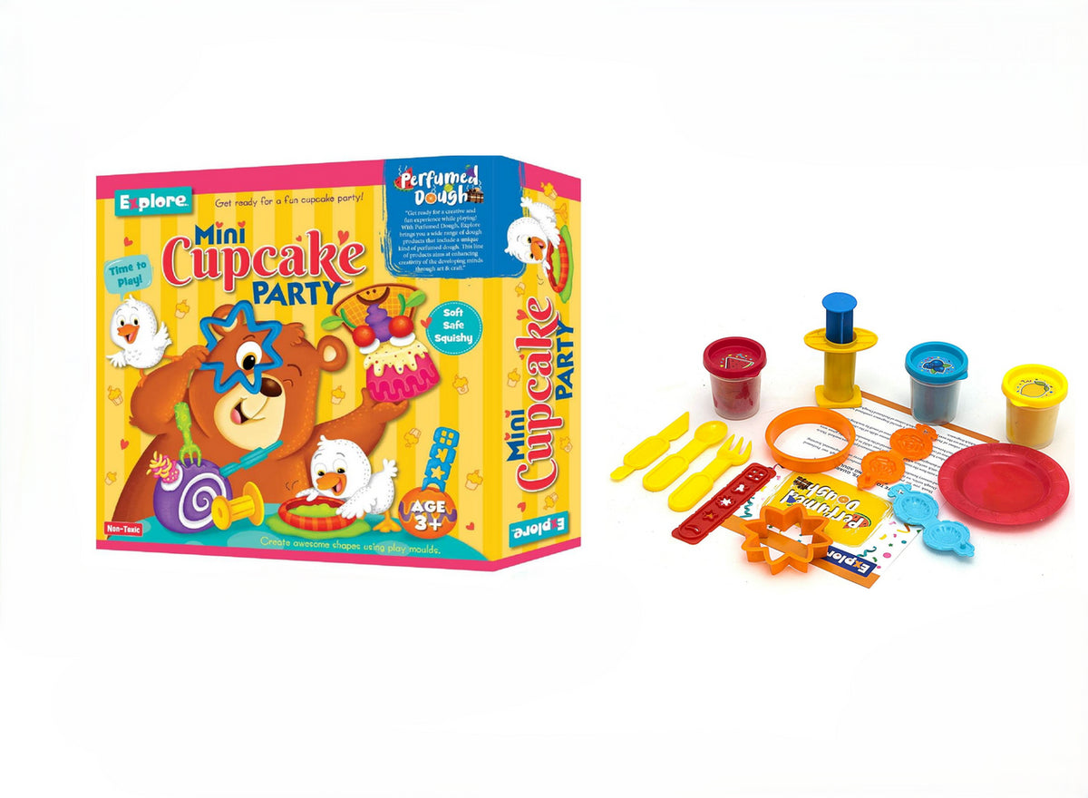 Explore Perfumed Dough Mini Cupcake Party | 13045